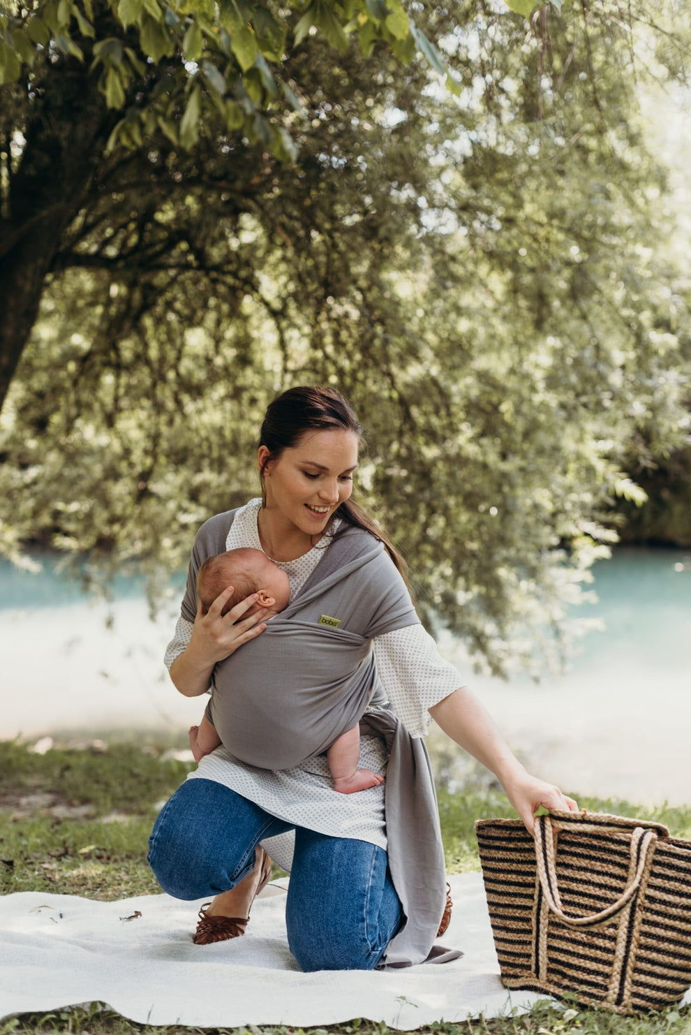 Classic Baby Wrap - Gray