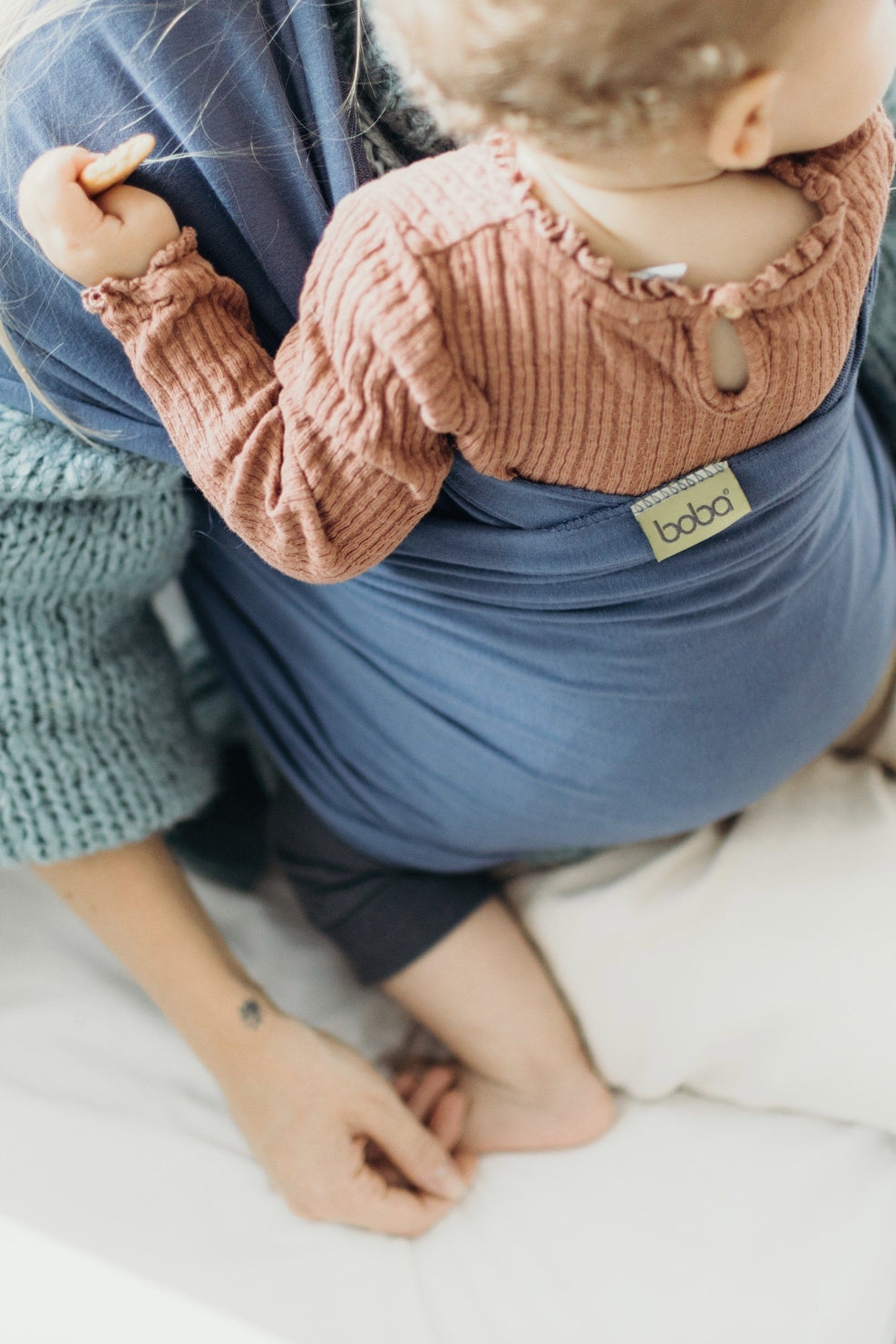 Classic Baby Wrap - Vintage Blue
