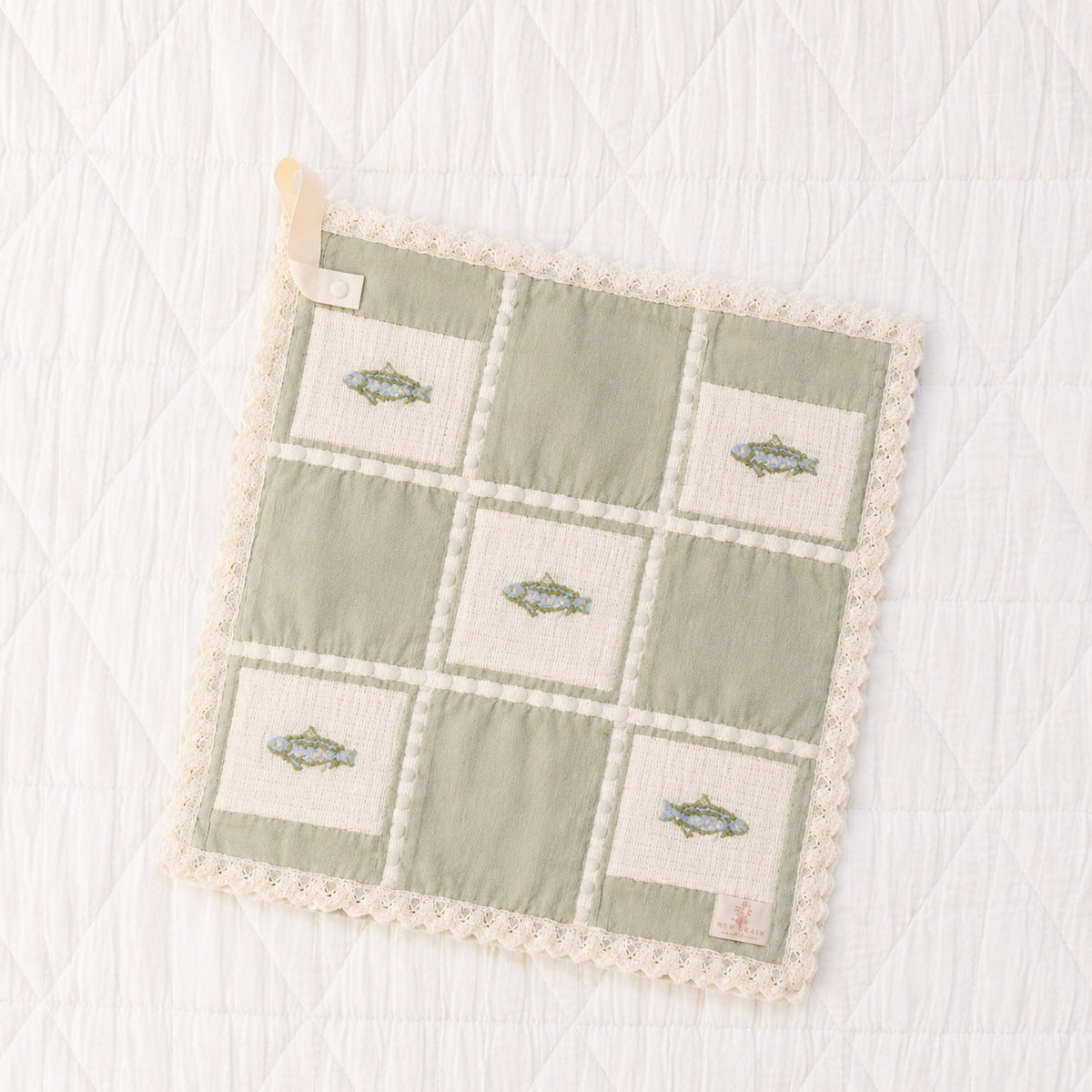 Mini Quilt Lovey - Fish
