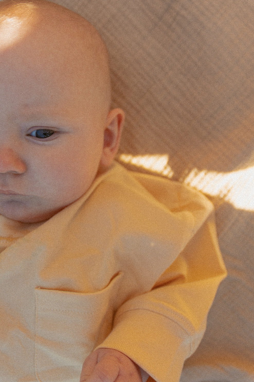 Harley Pocket Romper in Yellow