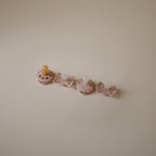 FRIGG Baby's First Pacifier Floral Heart 4-Pack