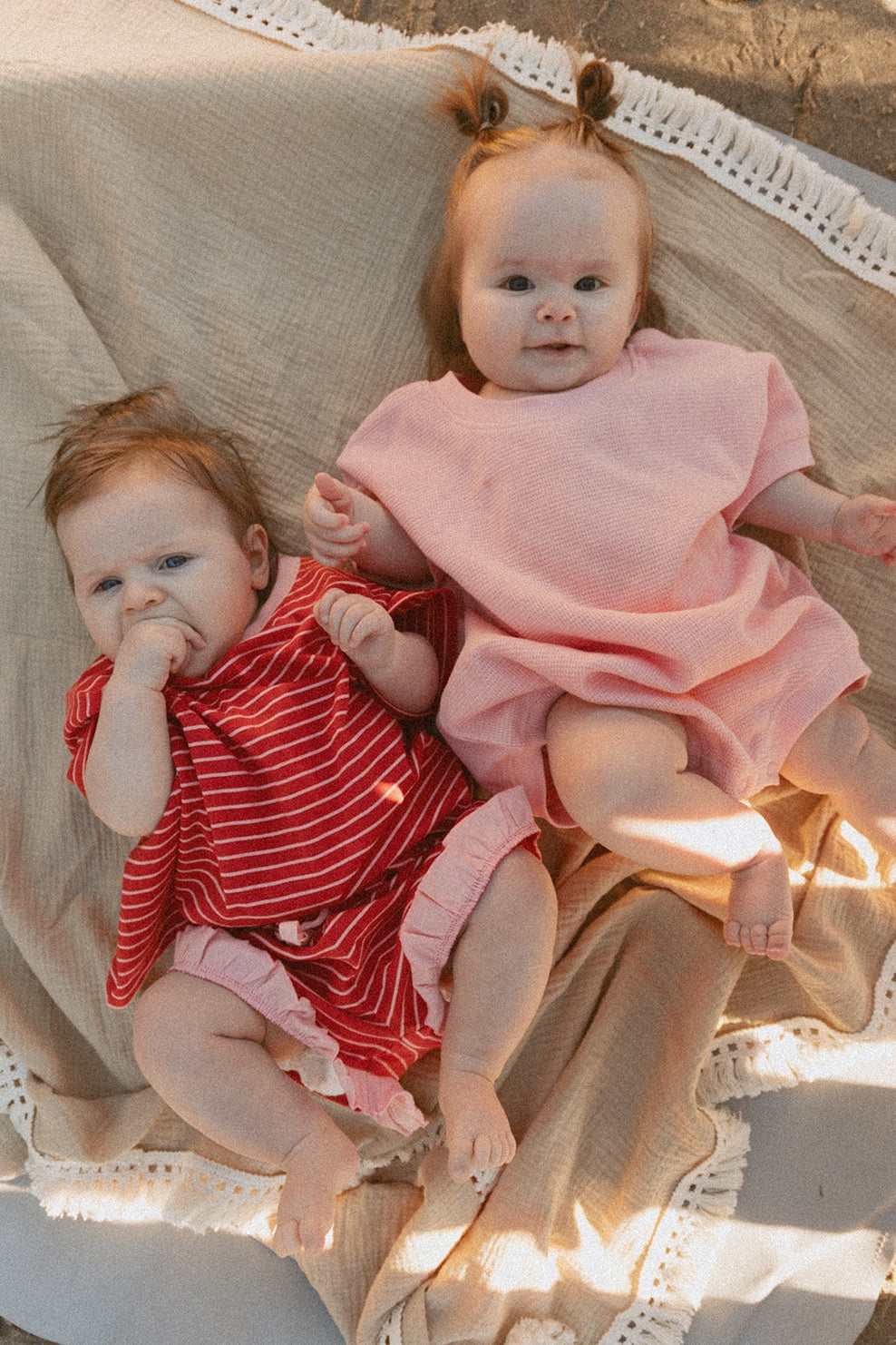 Ezra Romper in Blossom