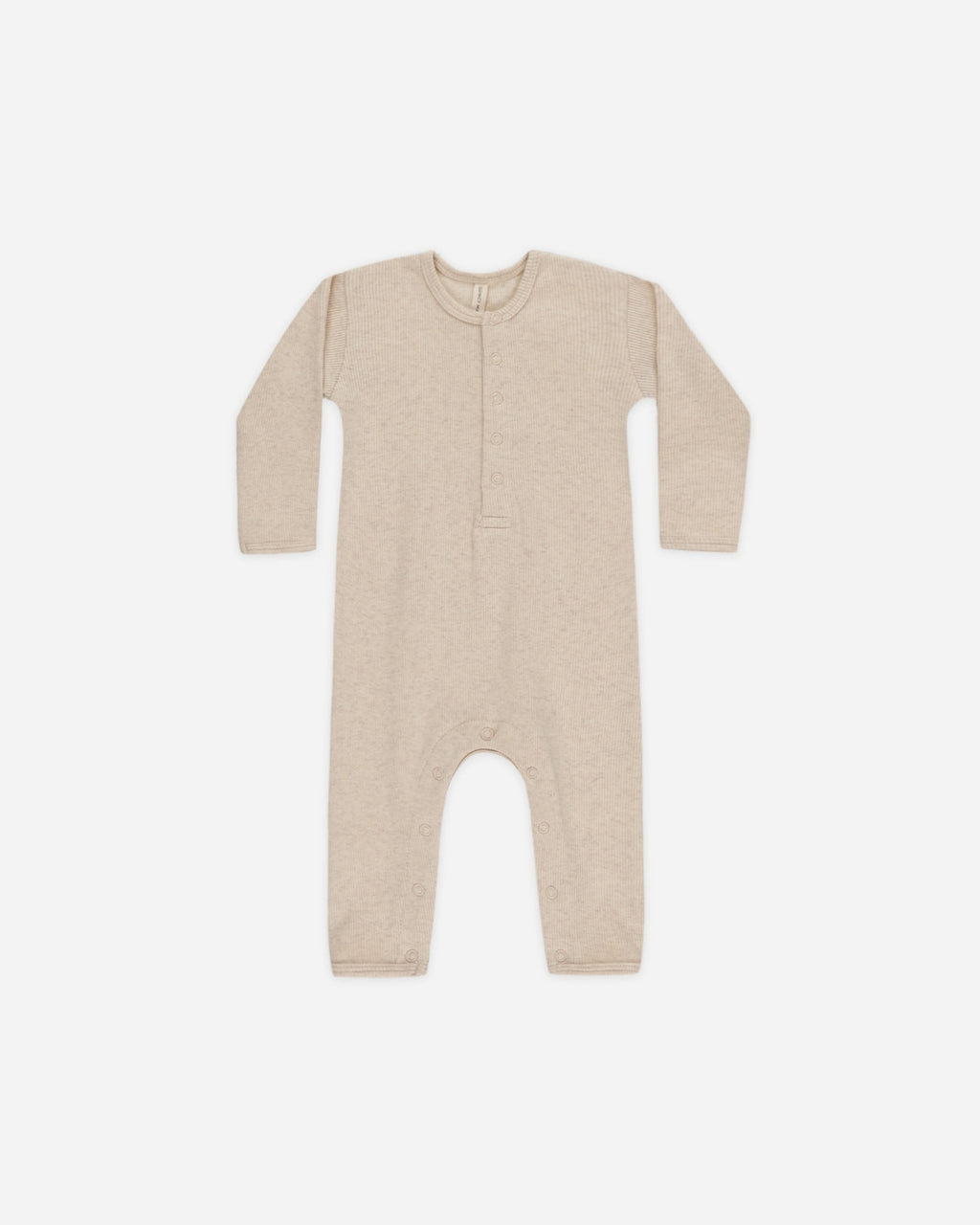 Ribbed Baby Jumpsuit - Taupe
