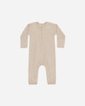 Ribbed Baby Jumpsuit - Taupe