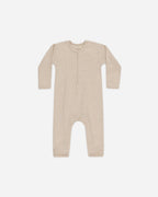 Ribbed Baby Jumpsuit - Taupe