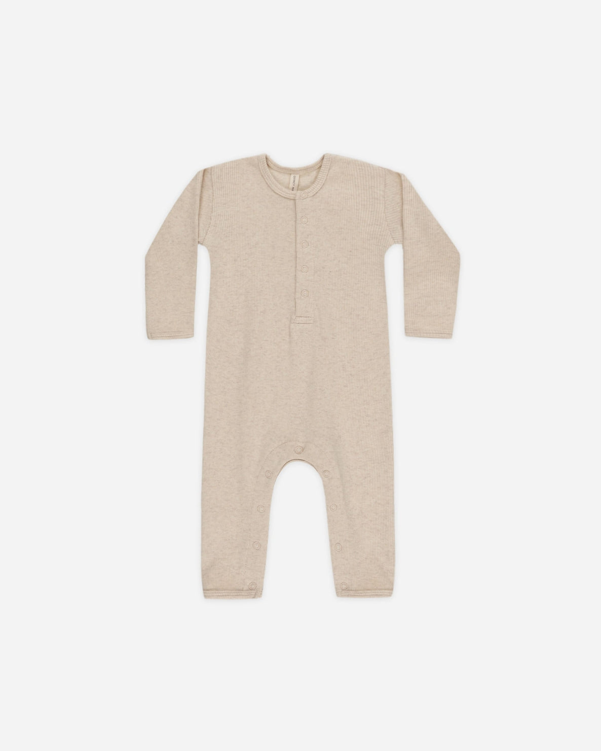 Ribbed Baby Jumpsuit - Taupe