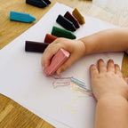 Beeswax Crayons - Triangles (8pk)