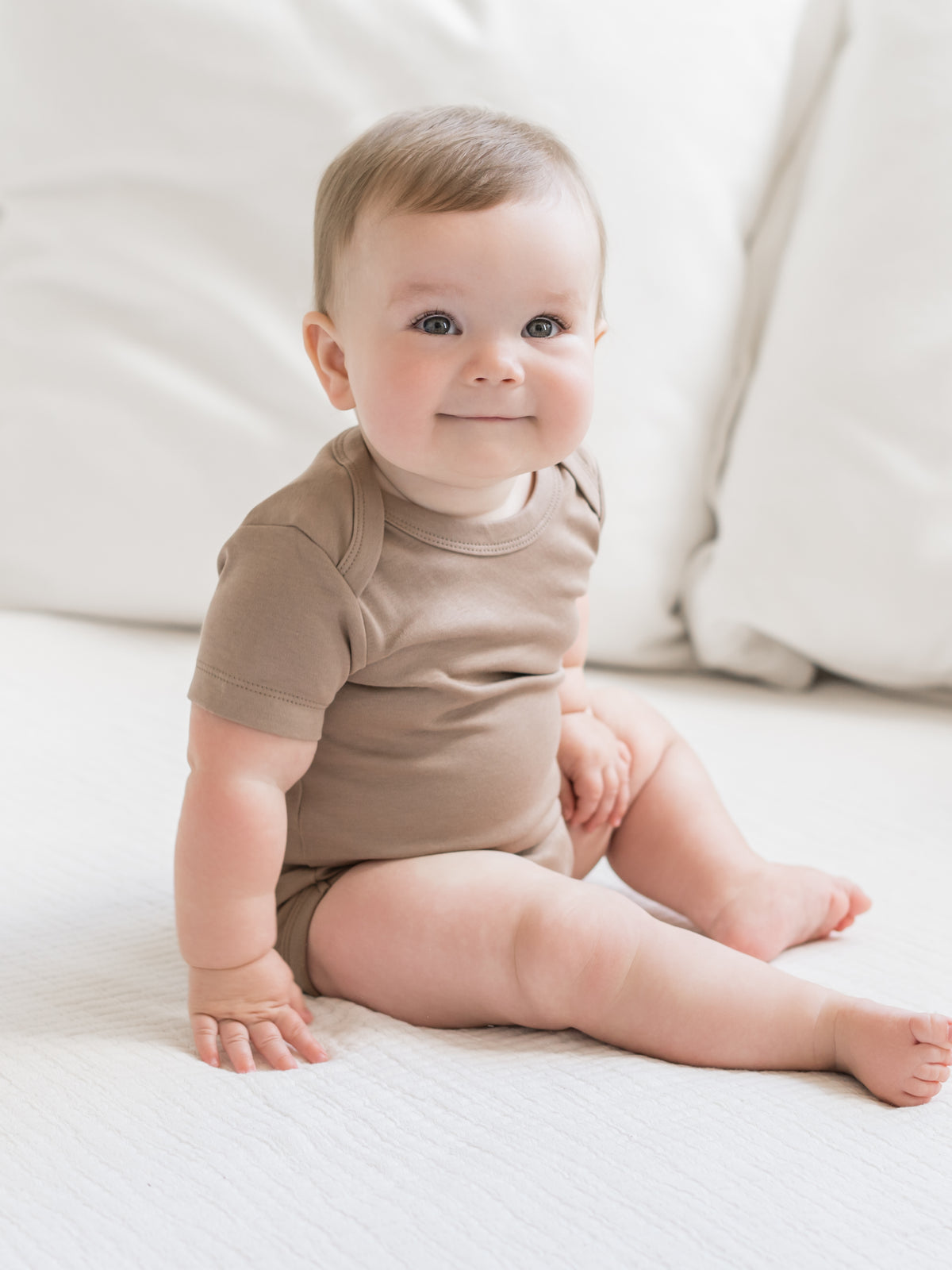 Organic Baby Short Sleeve Classic Bodysuit