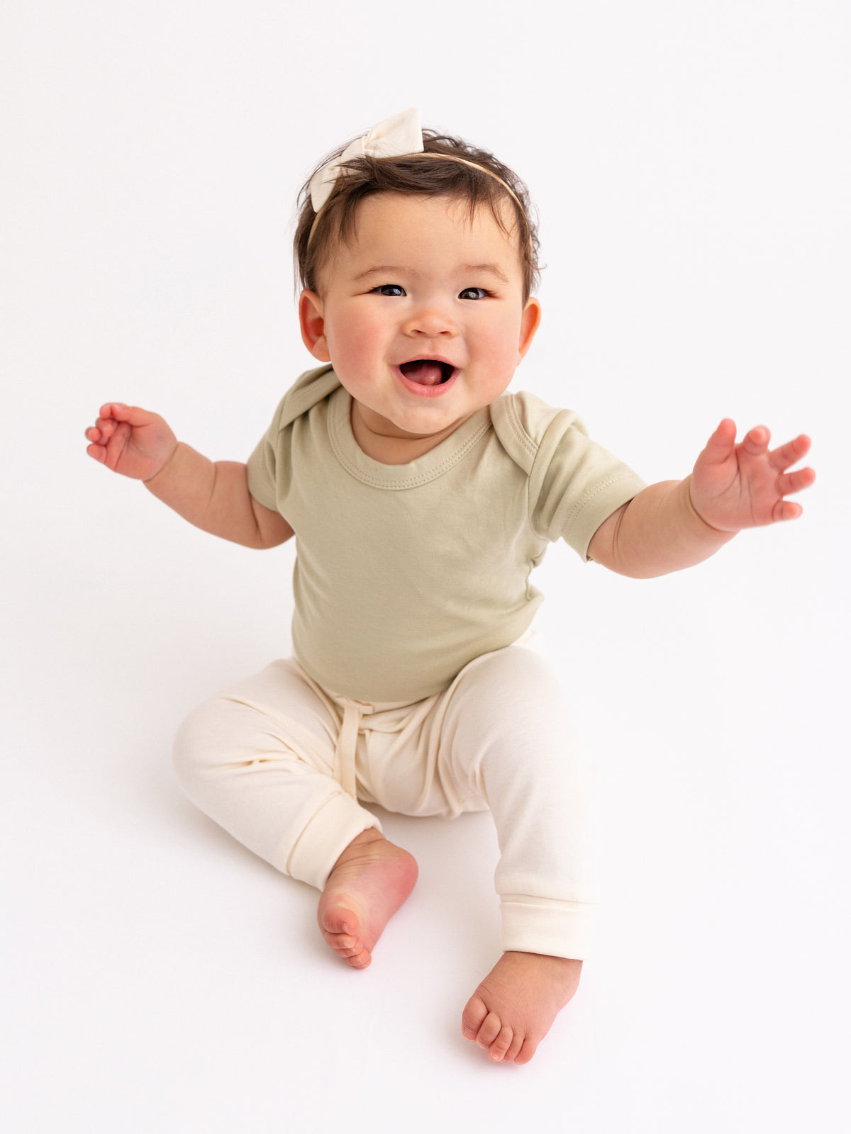 Organic Baby Short Sleeve Classic Bodysuit