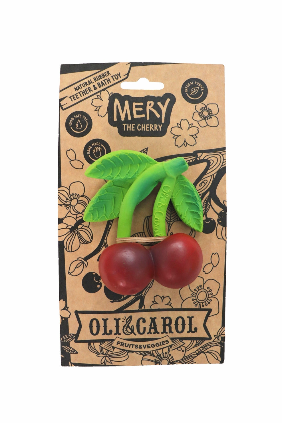 Mery the Cherry Teether & Bath Toy