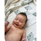 Cotton Gauze Crib Sheet - Lorelei