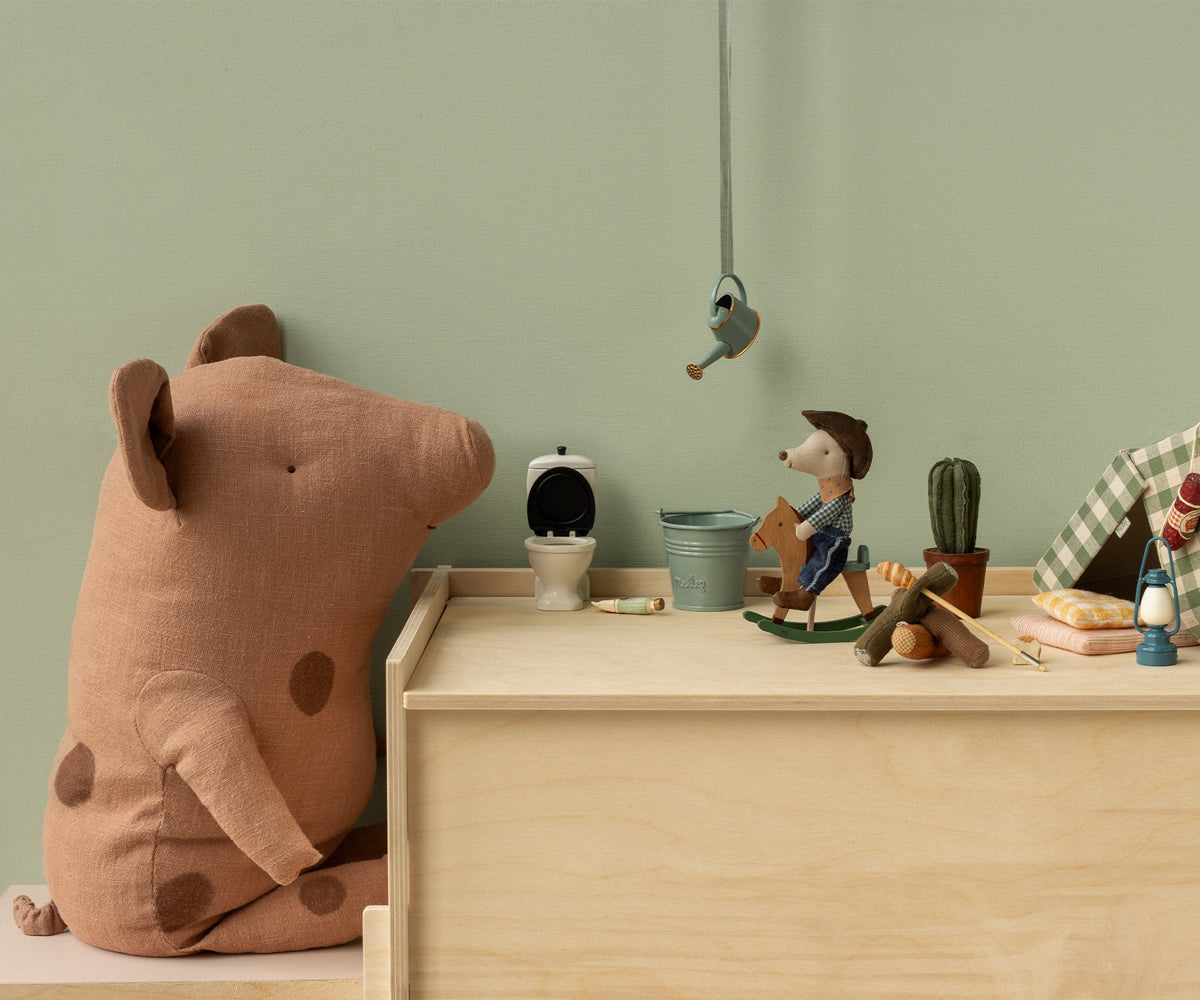 Truffle Pig (Big) - Vintage Rose