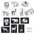 Art Cards For Baby - Safari Animals