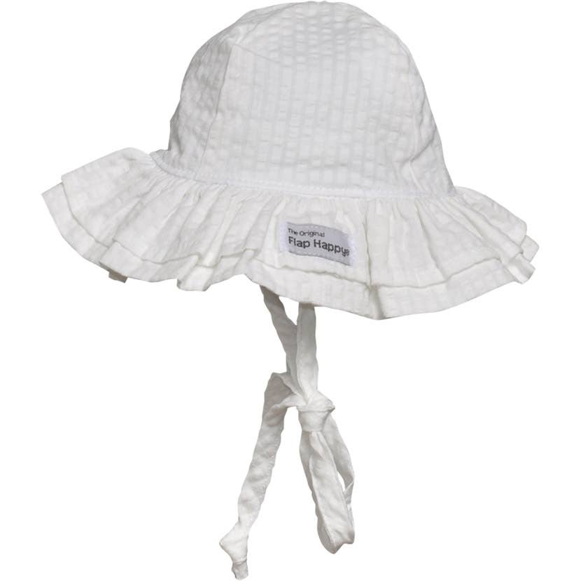 UPF50 Double Ruffle Sun Hat