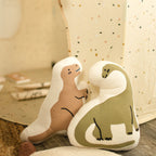 T-Rex Dinosaur Canvas Pillow