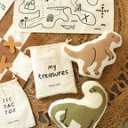 T-Rex Dinosaur Canvas Pillow