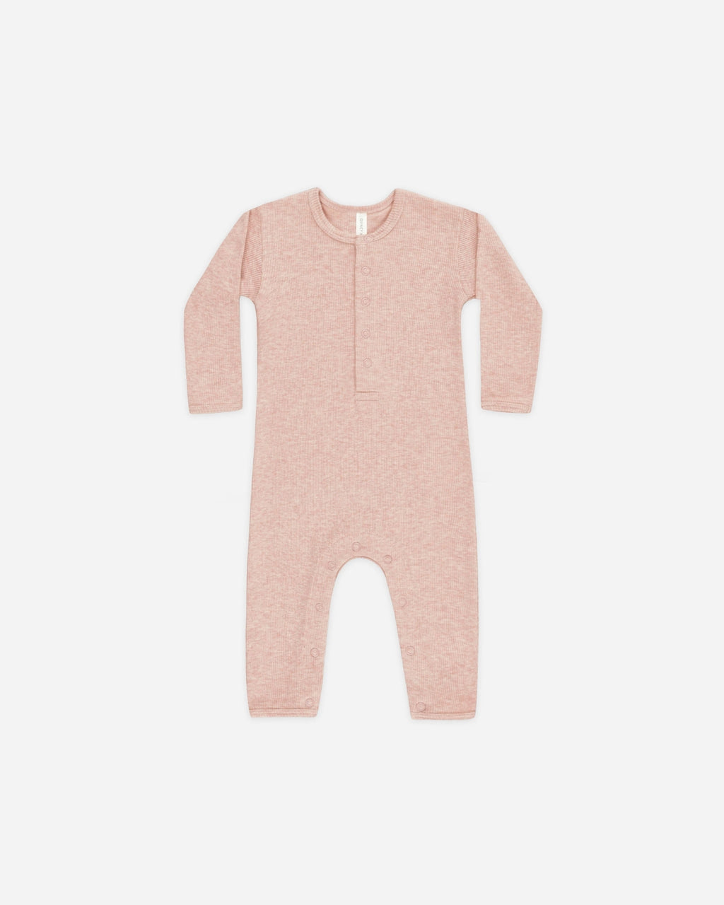 Ribbed Baby Jumpsuit - Rose