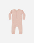 Ribbed Baby Jumpsuit - Rose