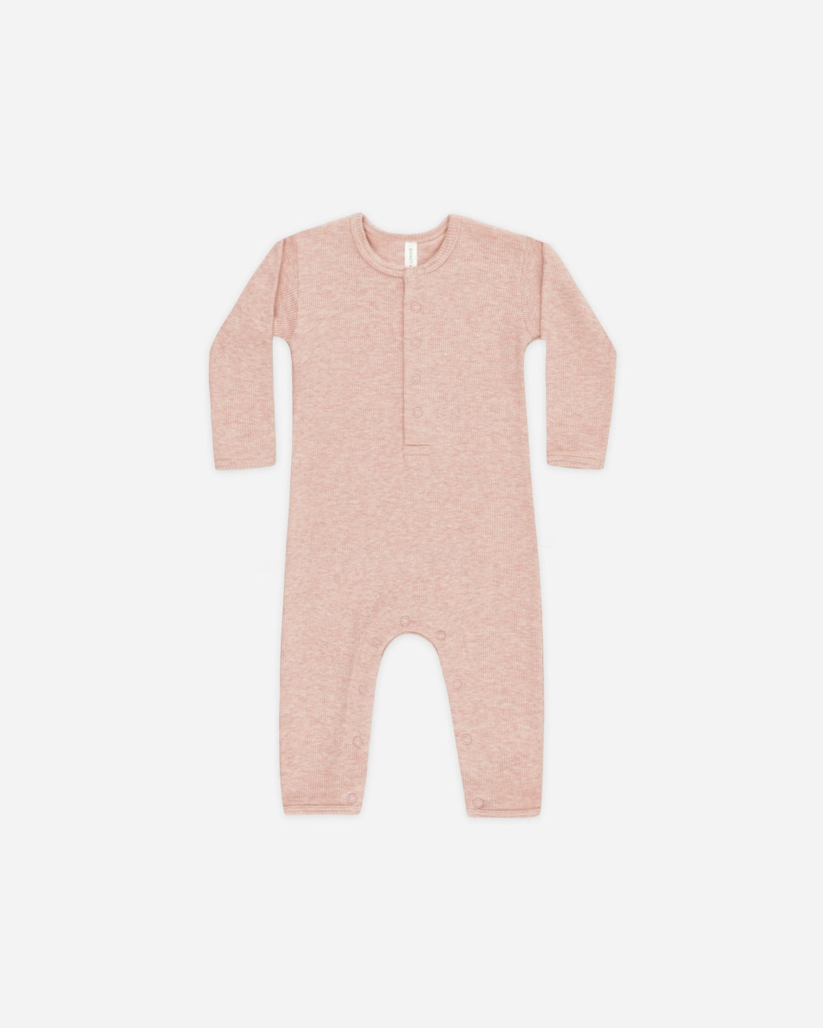 Ribbed Baby Jumpsuit - Rose