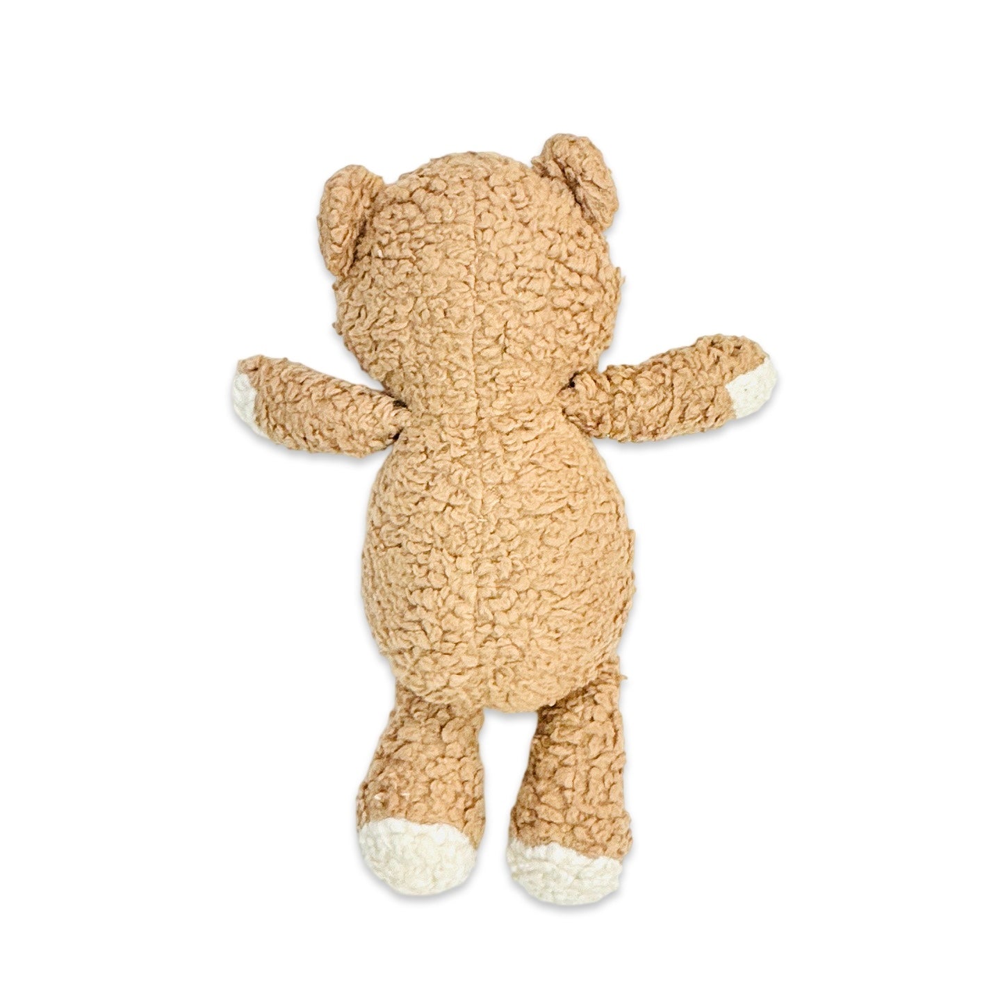 Peanut Bear Sherpa Stuffed Animal Toy