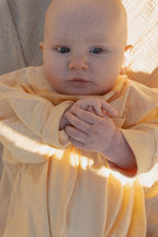 Harley Pocket Romper in Yellow