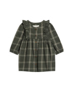 Rya Flannel Ruffle Dress