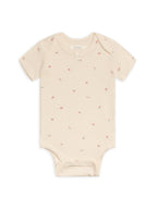 Organic Josie Pointelle Short Sleeve Bodysuit