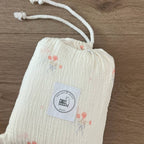 Cotton Gauze Crib Sheet - Bowquet