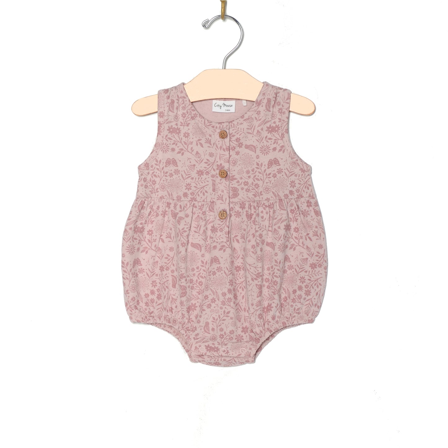Button Front Romper