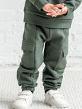 Dallis Fleece Cargo Sweatpants