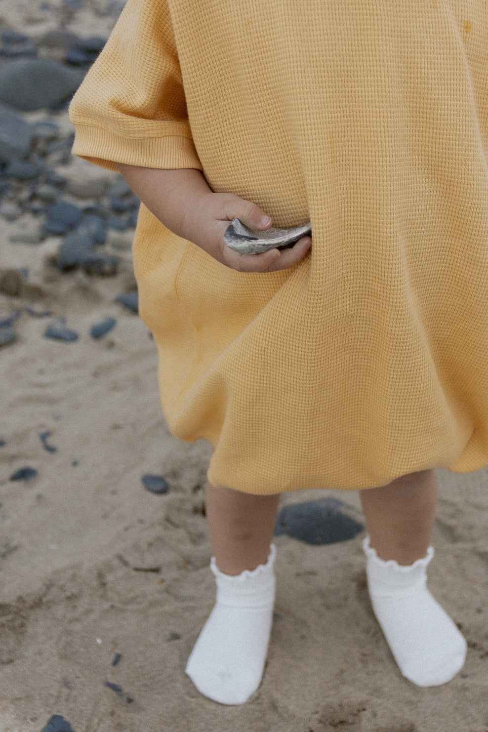 Ezra Romper in Yellow