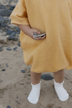 Ezra Romper in Yellow