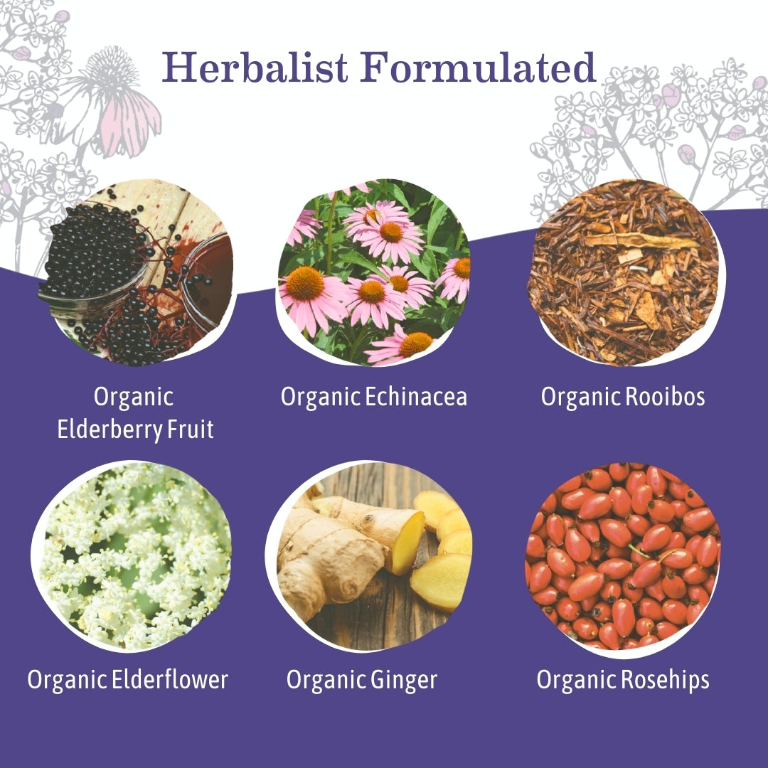 Organic Elderberry Immune Tea