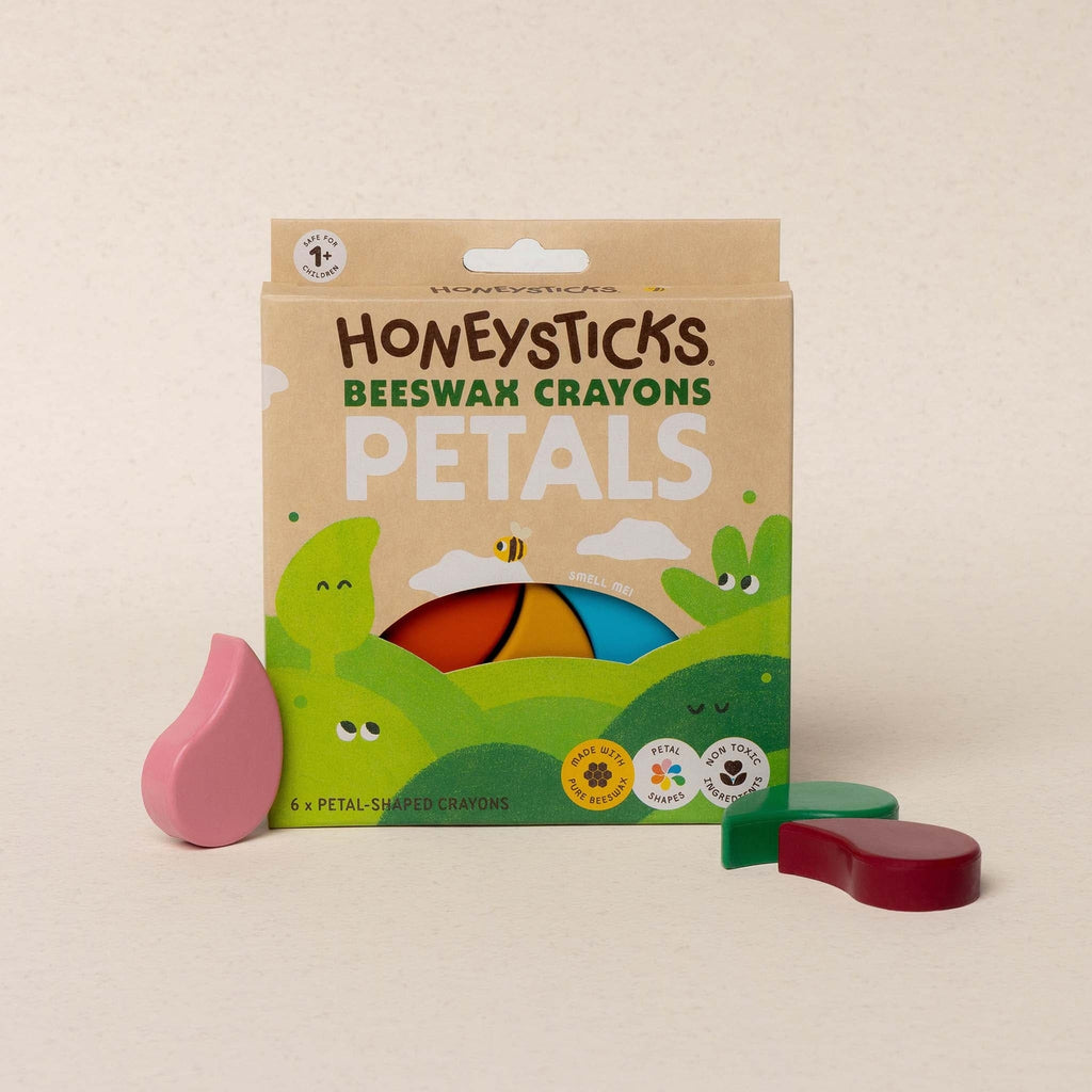 Beeswax Crayons Petals (6pk)