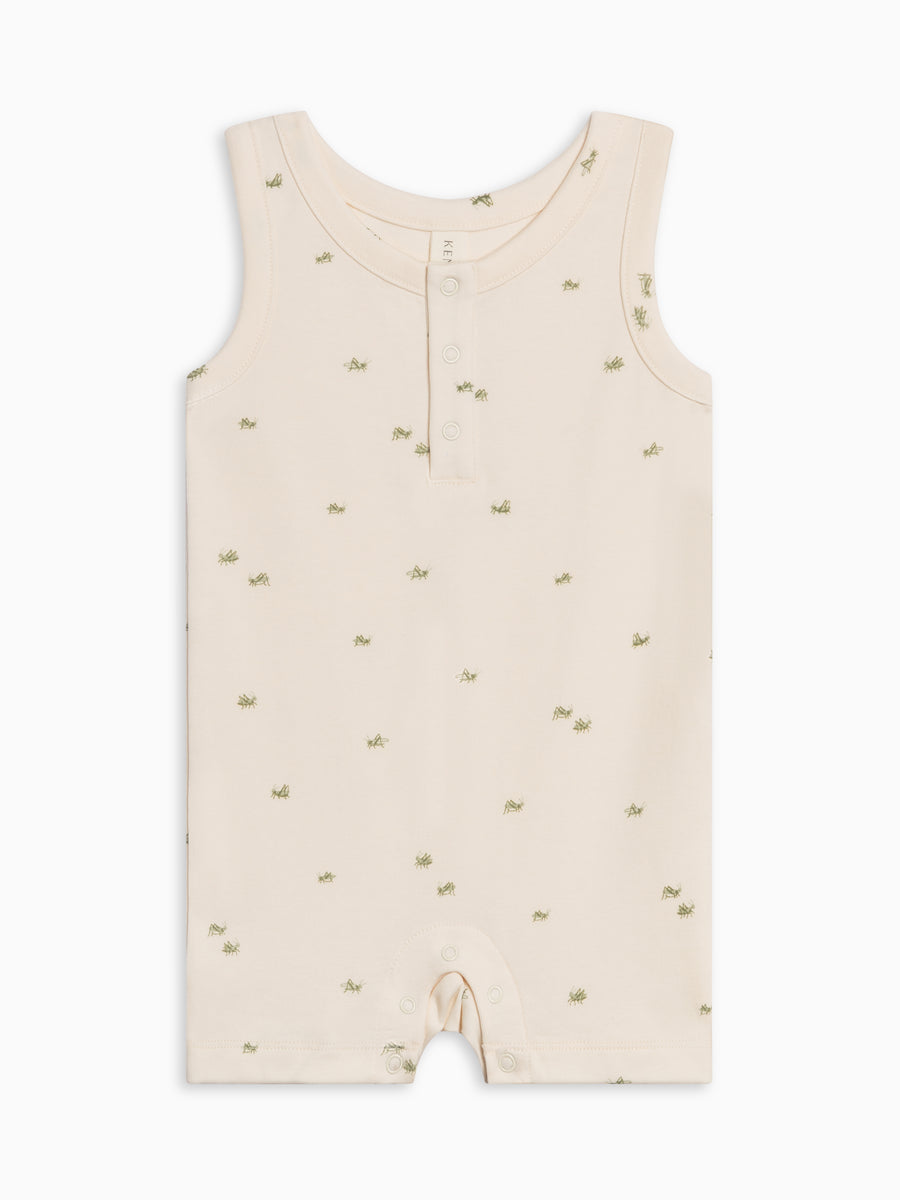 Nile Romper - Grasshopper / Fern + Mint