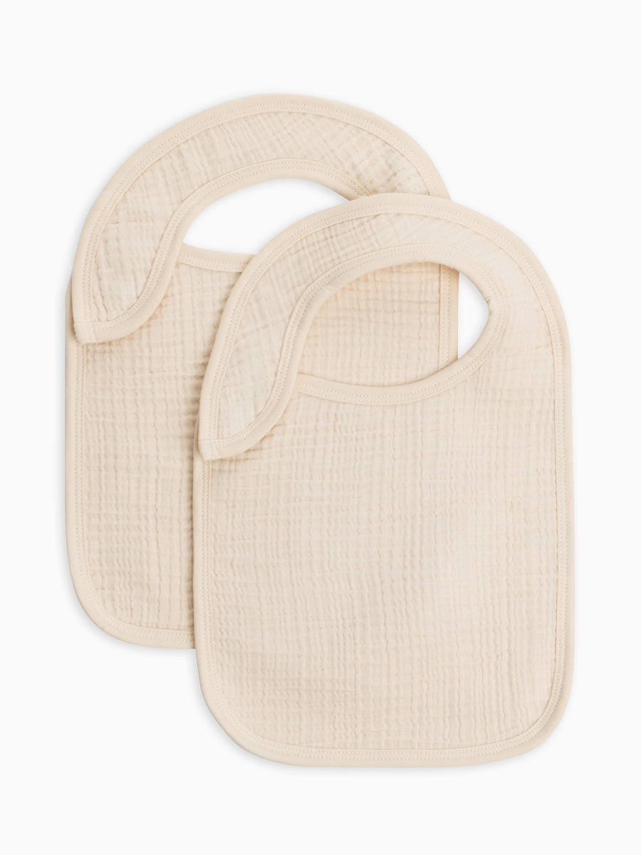Organic Baby 2-Pack Muslin Bibs