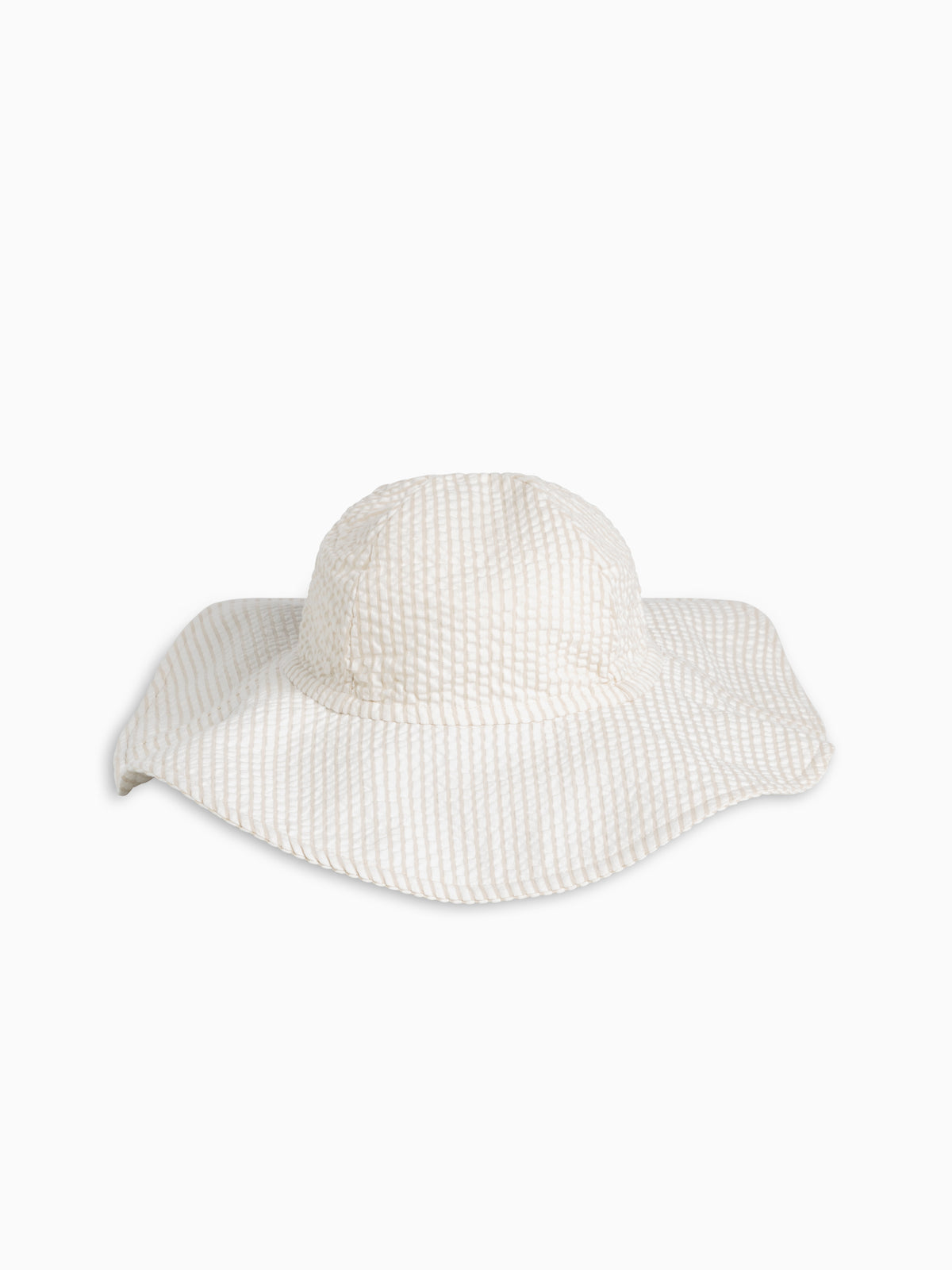 Seersucker Sun Hat