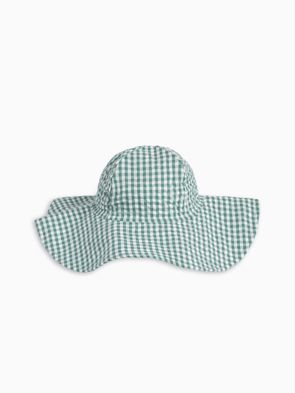 Seersucker Sun Hat