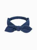 Chambray Bow Headband