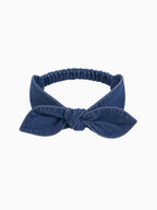 Chambray Bow Headband