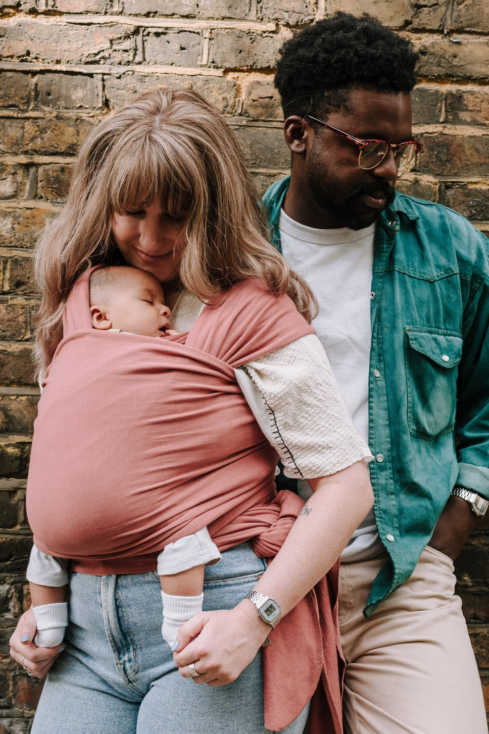 Classic Baby Wrap - Dusty Pink
