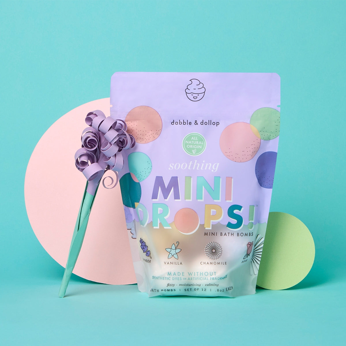 Mini Drops Bath Bombs - All-natural Soothing Scents