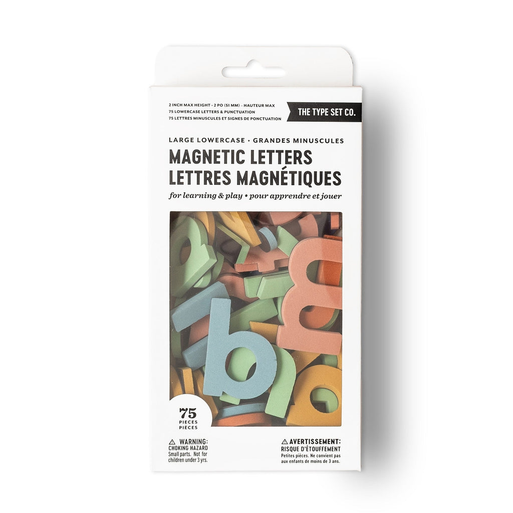 Large Magnetic Letters - 2" Lowercase (75 count)