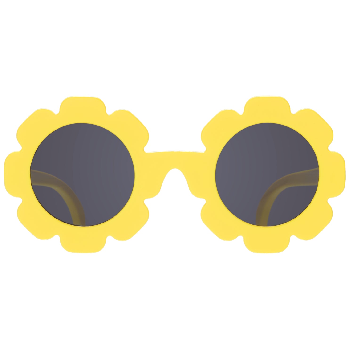 Baby and Kids Neon Yellow Flower Sunglasses