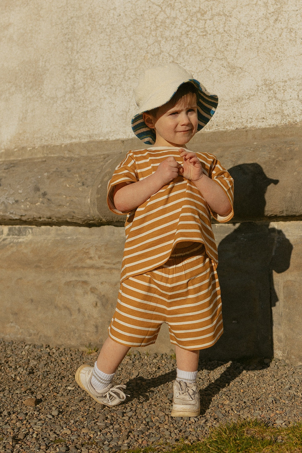 Toby Set in Apple Cinnamon Stripe