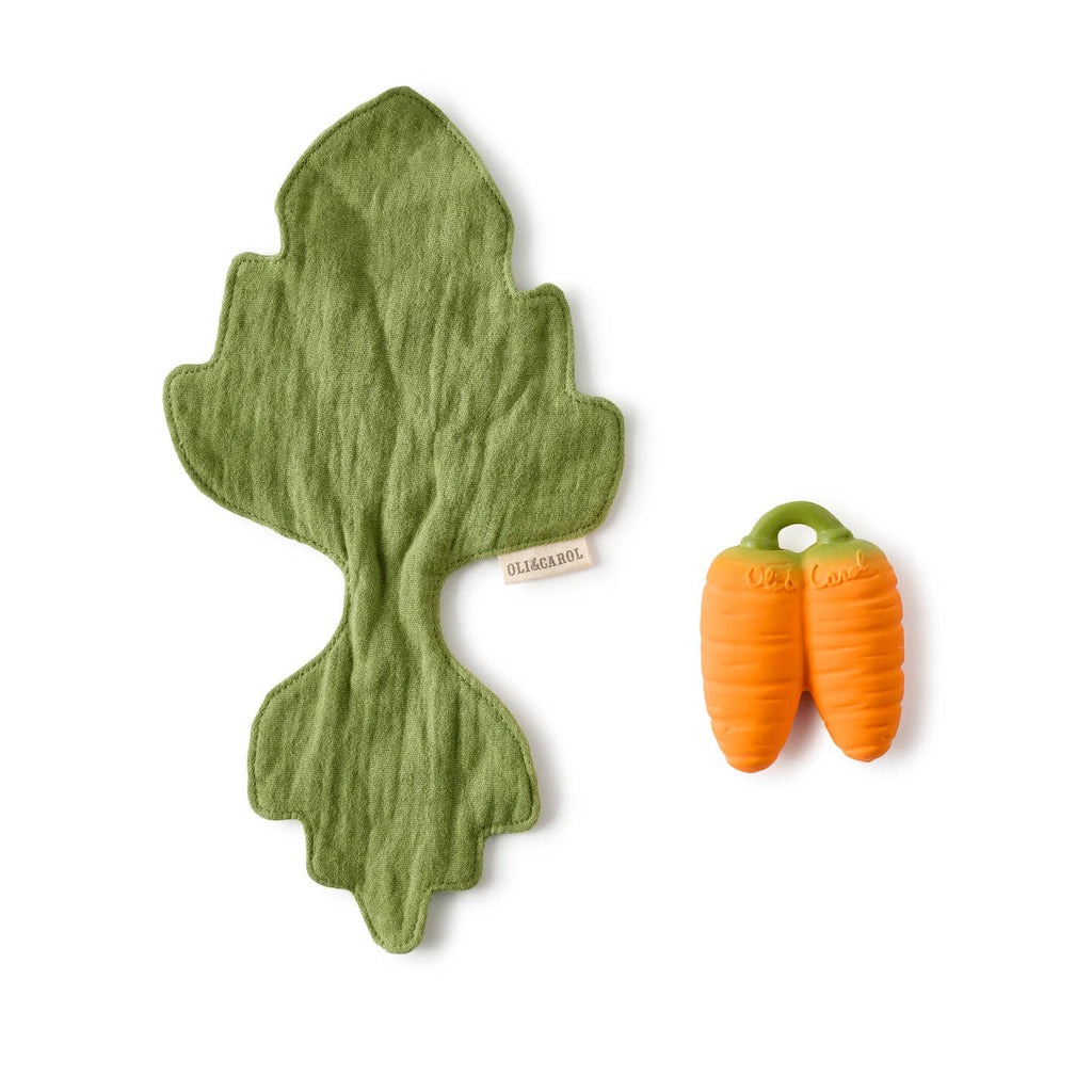 Cathy the Carrot Mini Lovey Teether