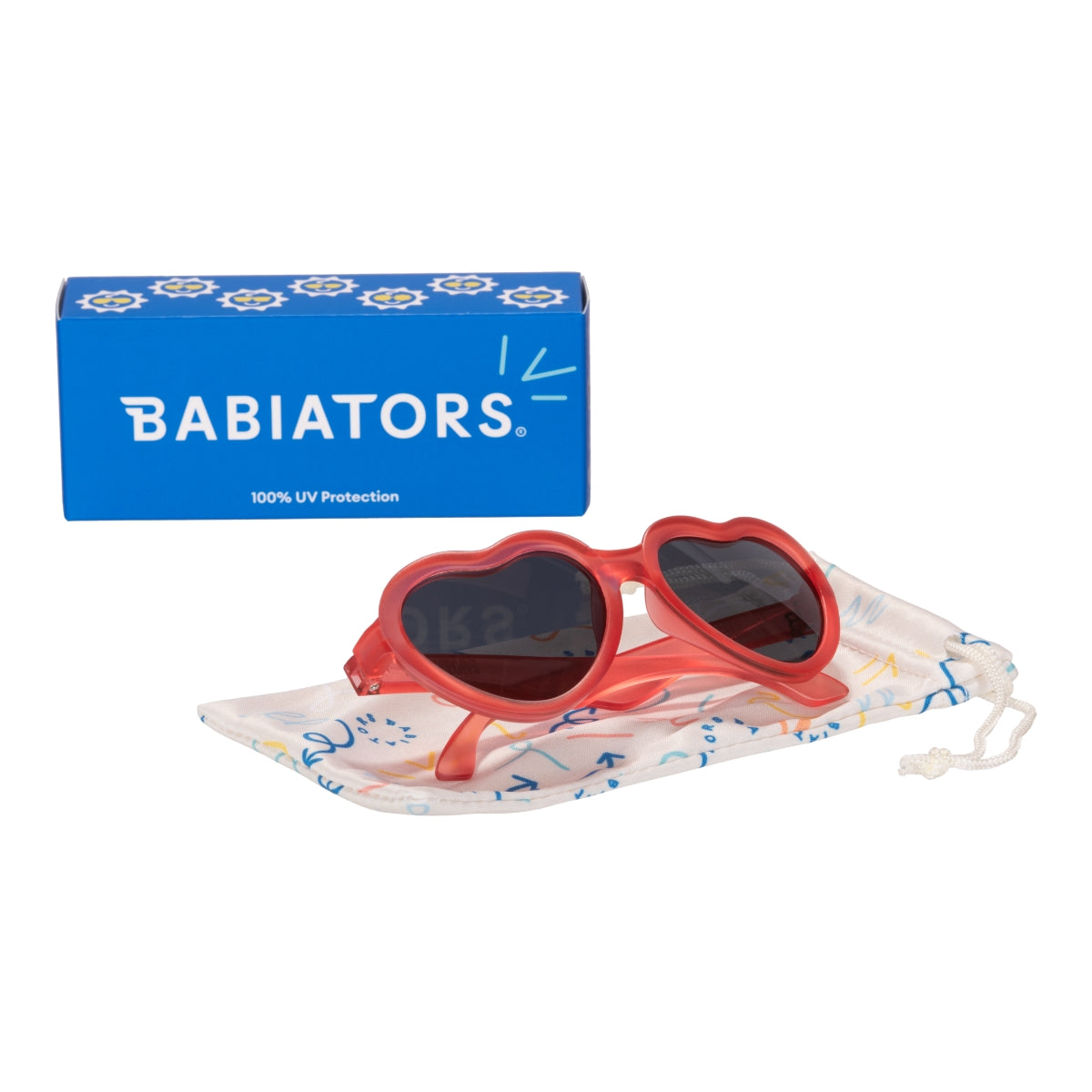 Baby and Kids Blushing Rose Heart Sunglasses