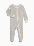 Peyton Zipper Sleeper - Bay Stripe