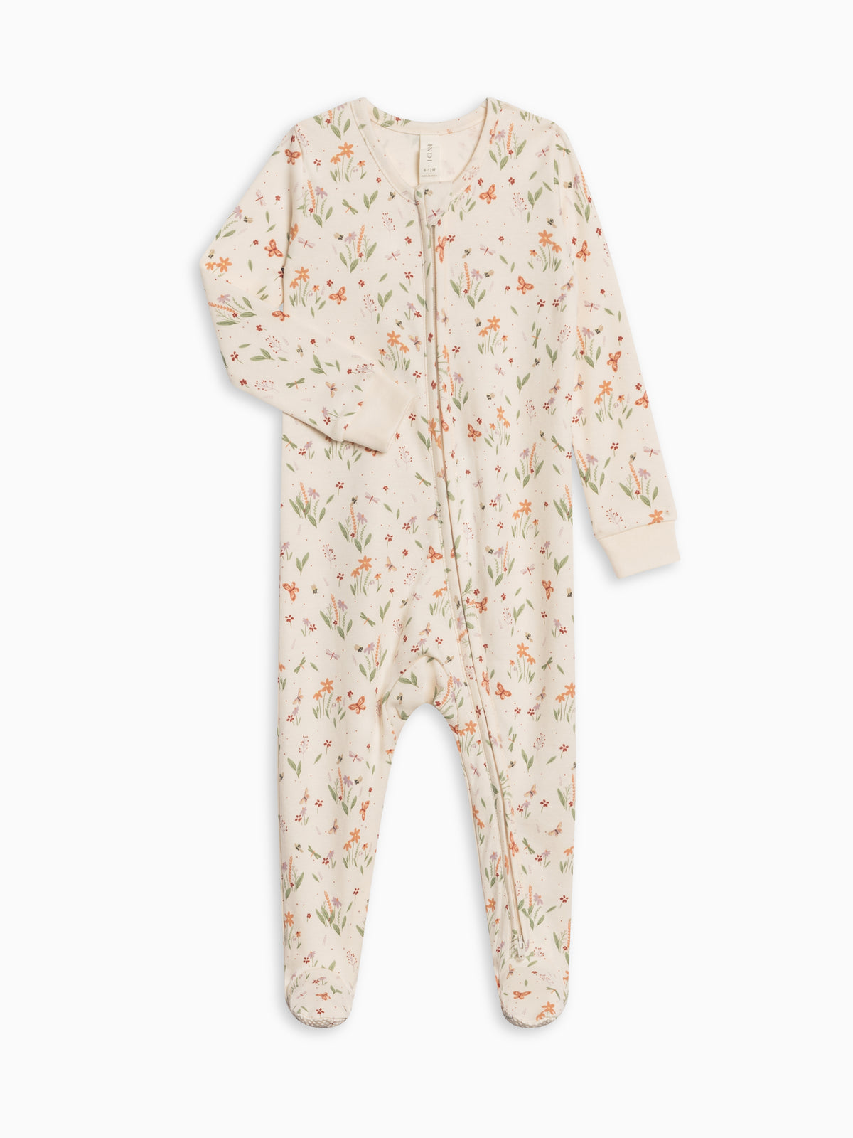Peyton Zipper Sleeper - Butterfly
