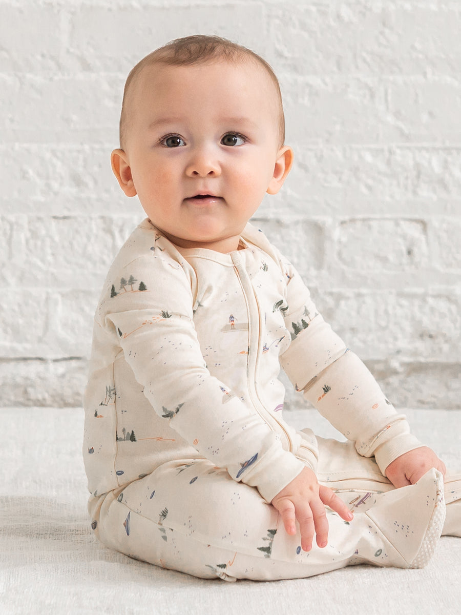 Peyton Zipper Sleeper - Lake